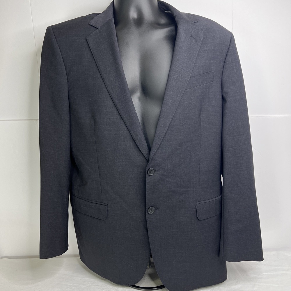 Brooks Brothers Explorer Madison Fit Charcoal Gray Blazer Jacket Sport Coat 42R